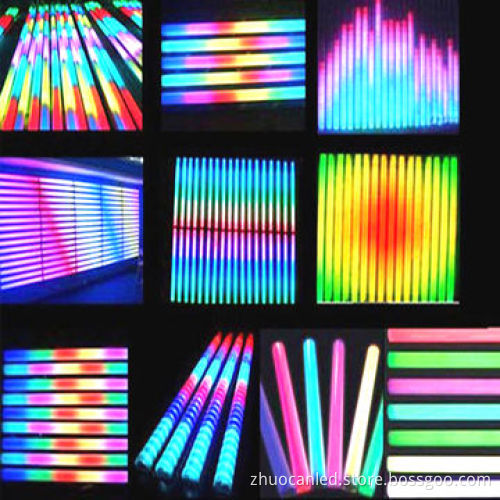 DMX LED RGB Tube, 24V, 6 SegmentsNew